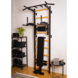 BenchK 723B Multifunctional Wall Bar with Wall Mounted Pull Up Bar