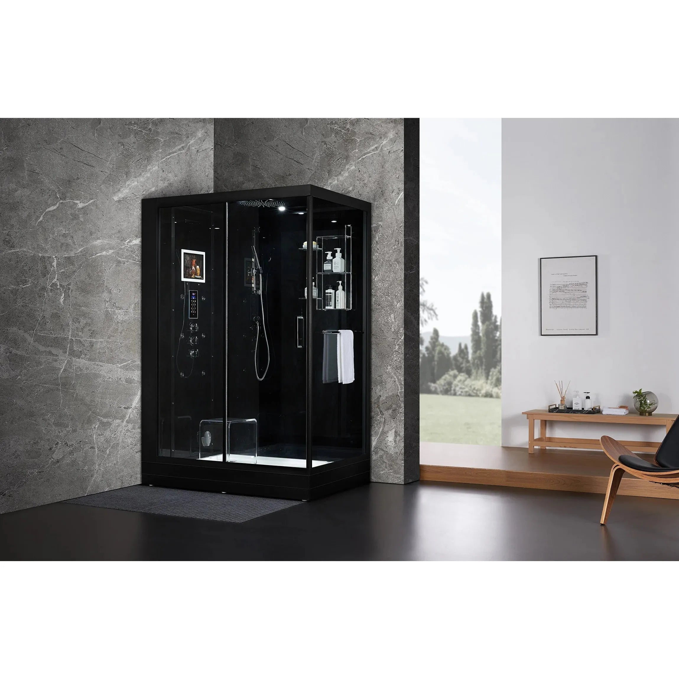 Maya Bath Platinum Anzio Steam Shower: Elevate Your Bathroom into a Spa Oasis