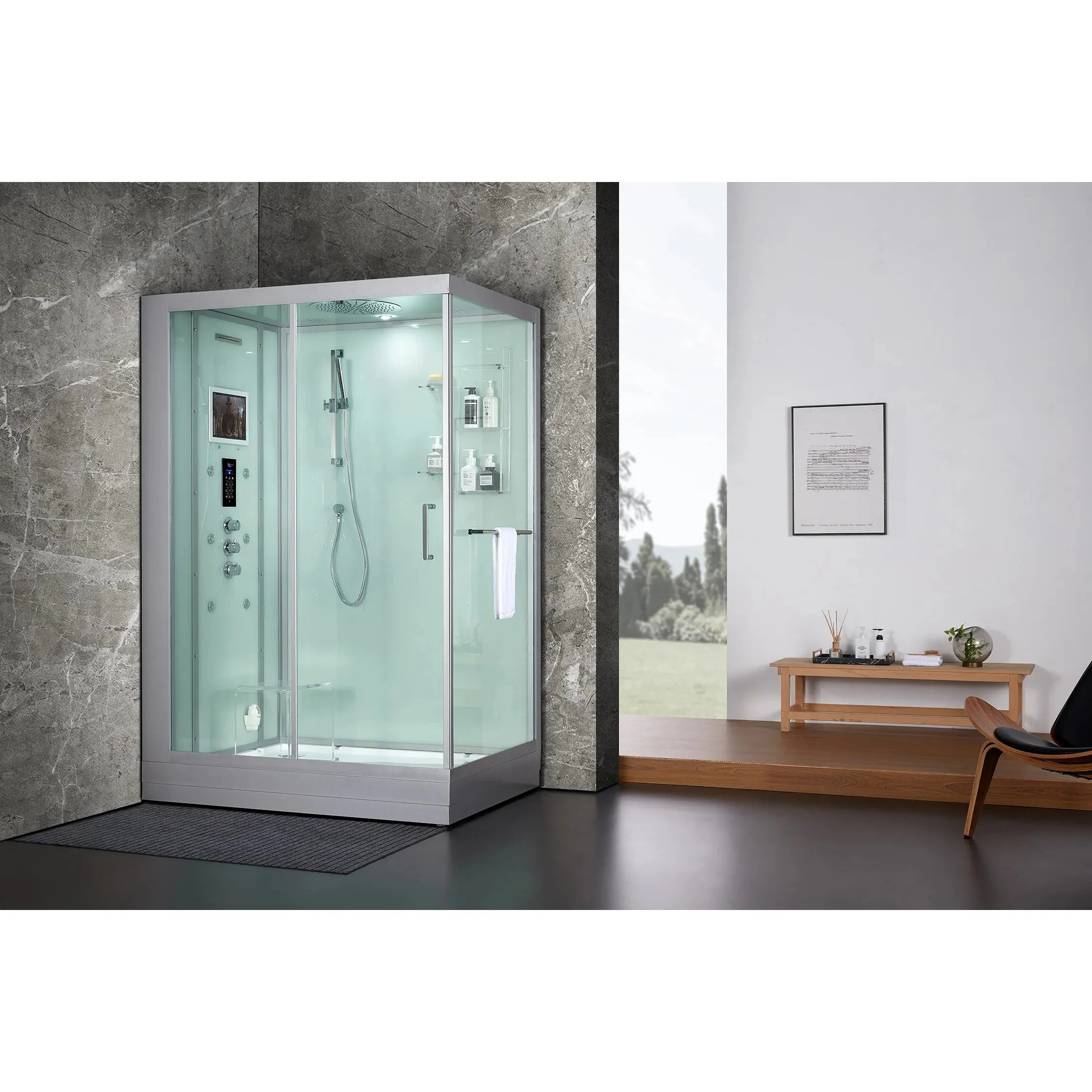 Maya Bath Platinum Anzio Steam Shower: Elevate Your Bathroom into a Spa Oasis