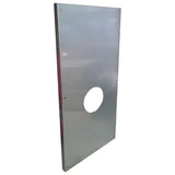 Leisurecraft Sauna 23"x50" Stainless Back Wall Plate with Hole SB224