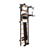 BenchK 733B & 733W Wall Bars with Convertible Pull-Up Bar, Dip Station, and Advanced Workout Bench | Home & Professional Use