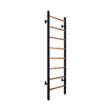 BenchK 200B Wall Bars - Premium Steel Frame with 8 Solid Beech Rungs Multifunctional Gymnastic Ladder