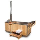 Canadian Timber Collection Starlight Wood Burning Hot Tub CT372W