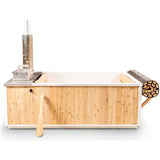 Dundalk Leisurecraft Starlight Outdoor Wood Burning Hot Tub CT372W