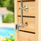 Leisurecraft Economy Outdoor Shower Hardware for Cold Water Only 720404