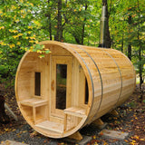 Dundalk Leisurecraft CT Tranquility Barrel 8 Person Sauna CTC2345W