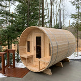 Dundalk Leisurecraft CT Tranquility Barrel 8 Person Sauna CTC2345W