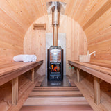 Dundalk Leisurecraft CT Tranquility Barrel 8 Person Sauna CTC2345W