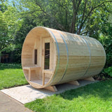 Dundalk Leisurecraft CT Tranquility Barrel 8 Person Sauna CTC2345W