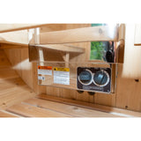 Harvia KIP 4.5KW Electric Sauna Heater Package with Built-In Controller and Stones KIP45B