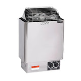 Harvia KIP 8KW Electric Sauna Heater Package with Built-In Controller and Stones KIP80B