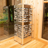 Dundalk Leisurecraft CT Harmony Outdoor Barrel 4 Person Electric Heated Sauna CTC22E