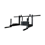 BenchK D8 2-in-1 Convertible Steel Pull-Up Bar and Dip Bar – Versatile Wall-Mounted Fitness Station