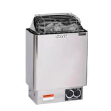 Harvia KIP 4.5KW Electric Sauna Heater Package with Built-In Controller and Stones KIP45B