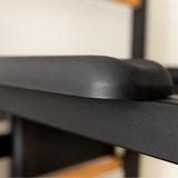 BenchK 232B Wall Bars – Black | Multifunctional Gym System with Pull-Up Bar & Dip Station