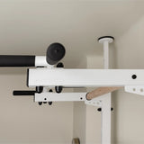 BenchK 522B & 522W Wall Bars with Fixed 6-Grip Pull-Up Bar and Adjustable Dip Bar | Floor-to-Ceiling or Wall Mount Options