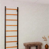 BenchK 200B Wall Bars - Premium Steel Frame with 8 Solid Beech Rungs Multifunctional Gymnastic Ladder