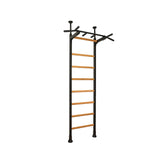 BenchK 521B & 521W Wall Bars with Fixed 6-Grip Pull-Up Bar | Floor-to-Ceiling or Wall Mount Options