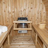 Dundalk Leisurecraft CT Tranquility Barrel 8 Person Sauna CTC2345W