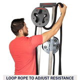 RopeFlex DRAGON Dual Multi-functional Friction Rope Training Station RX1500