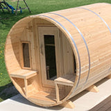 Dundalk Leisurecraft CT Tranquility Barrel 8 Person Sauna CTC2345W